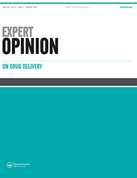 Cover image for Expert Opinion on Drug Delivery, Volume 18, Issue 6, 2021