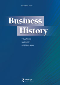 Cover image for Business History, Volume 63, Issue 7, 2021
