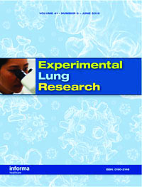 Cover image for Experimental Lung Research, Volume 41, Issue 5, 2015