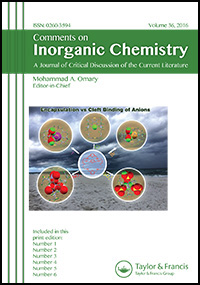 Cover image for Comments on Inorganic Chemistry, Volume 37, Issue 1, 2017