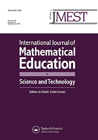 Cover image for International Journal of Mathematical Education in Science and Technology, Volume 50, Issue 6, 2019