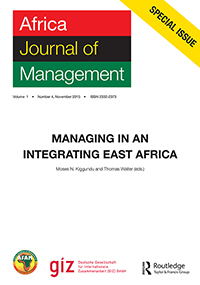 Cover image for Africa Journal of Management, Volume 1, Issue 4, 2015