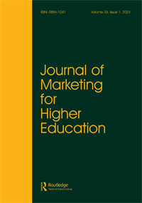 Cover image for Journal of Marketing for Higher Education, Volume 33, Issue 1, 2023