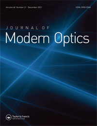 Cover image for Journal of Modern Optics, Volume 68, Issue 21, 2021