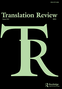 Cover image for Translation Review, Volume 111, Issue 1, 2021