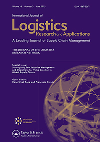 Cover image for International Journal of Logistics Research and Applications, Volume 18, Issue 3, 2015