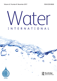 Cover image for Water International, Volume 42, Issue 8, 2017
