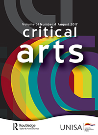 Cover image for Critical Arts, Volume 31, Issue 4, 2017