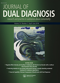 Cover image for Journal of Dual Diagnosis, Volume 14, Issue 2, 2018