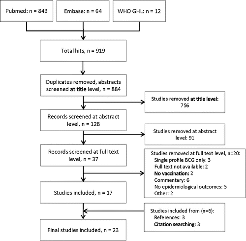 Figure 1. Summary of systematic screening of identified articles.