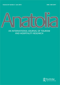 Cover image for Anatolia, Volume 26, Issue 2, 2015