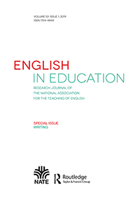 Cover image for English in Education, Volume 53, Issue 1, 2019