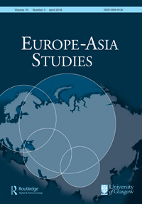 Cover image for Europe-Asia Studies, Volume 70, Issue 3, 2018
