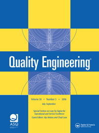 Cover image for Quality Engineering, Volume 30, Issue 3, 2018