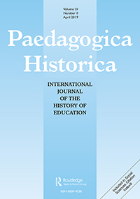 Cover image for Paedagogica Historica, Volume 55, Issue 2, 2019