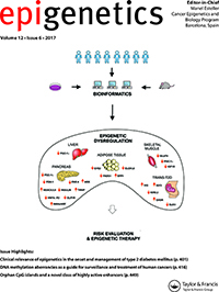 Cover image for Epigenetics, Volume 12, Issue 6, 2017