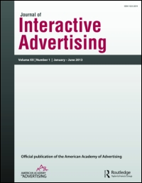 Cover image for Journal of Interactive Advertising, Volume 16, Issue 1, 2016