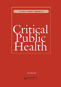 Cover image for Critical Public Health, Volume 32, Issue 1, 2022