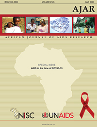 Cover image for African Journal of AIDS Research, Volume 21, Issue 2, 2022