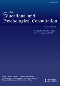Cover image for Journal of Educational and Psychological Consultation, Volume 32, Issue 3, 2022