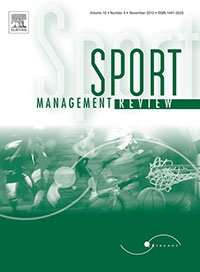 Cover image for Sport Management Review, Volume 15, Issue 4, 2012