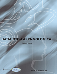 Cover image for Acta Oto-Laryngologica, Volume 139, Issue 11, 2019