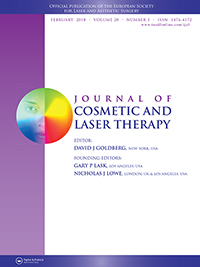 Cover image for Journal of Cosmetic and Laser Therapy, Volume 20, Issue 1, 2018