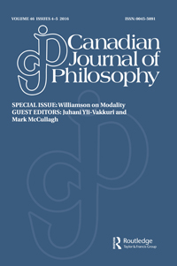 Cover image for Canadian Journal of Philosophy, Volume 46, Issue 4-5, 2016