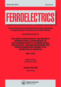 Cover image for Ferroelectrics, Volume 521, Issue 1, 2017