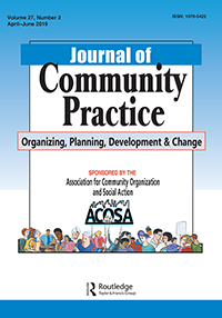 Cover image for Journal of Community Practice, Volume 27, Issue 2, 2019