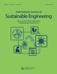 Cover image for International Journal of Sustainable Engineering, Volume 9, Issue 5, 2016