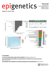 Cover image for Epigenetics, Volume 15, Issue 3, 2020
