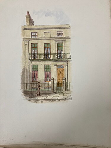 Figure 2. Joseph Mayer’s Clarence Terrace home on Everton Road. LRO 920 MAY, Box 3, Acc. 2528. Courtesy of Liverpool Central Library and Archives.