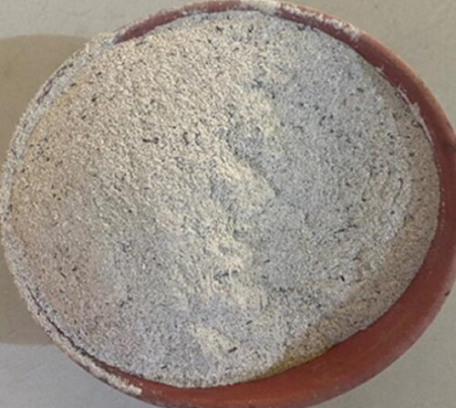 Figure 4. Rice husk ash.