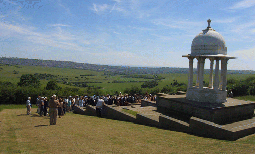 Figure 3. Chattri Memorial ceremony, June 2005. Source: Photo courtesy B. Williams, Brighton and Hove Black History.