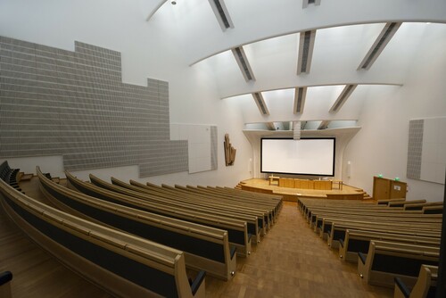 Figure 4. The measured lecture hall.