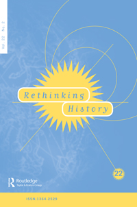 Cover image for Rethinking History, Volume 22, Issue 2, 2018