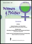 Cover image for Journal of Women, Politics & Policy, Volume 13, Issue 3-4, 1994