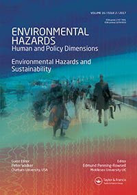 Cover image for Environmental Hazards, Volume 16, Issue 2, 2017