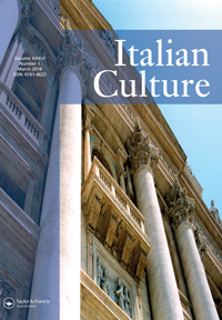 Cover image for Italian Culture, Volume 36, Issue 1, 2018
