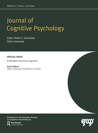 Cover image for Journal of Cognitive Psychology, Volume 27, Issue 4, 2015