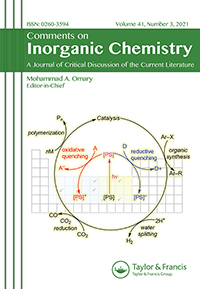 Cover image for Comments on Inorganic Chemistry, Volume 41, Issue 3, 2021