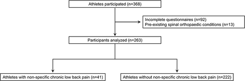 Figure 1 Flow chart of participant recruitment.