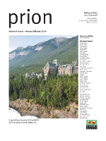 Cover image for Prion, Volume 8, Issue 1, 2014