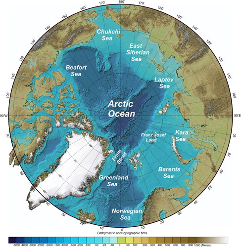 Fig. 1 Arctic Ocean.