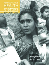 Cover image for Sexual and Reproductive Health Matters, Volume 11, Issue 21, 2003