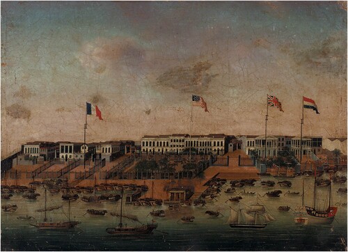 Figure 9. Thirteen Factories after 1822. Source: National Maritime Museum, Greenwich, London.