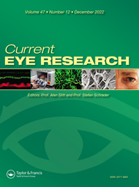 Cover image for Current Eye Research, Volume 47, Issue 12, 2022