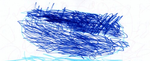 Figure 4. My neighbourhood drawing, Dane age 5, 2008, Brimbank, Australia, Source Author: Karen Malone.