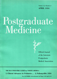 Cover image for Postgraduate Medicine, Volume 15, Issue 4, 1954